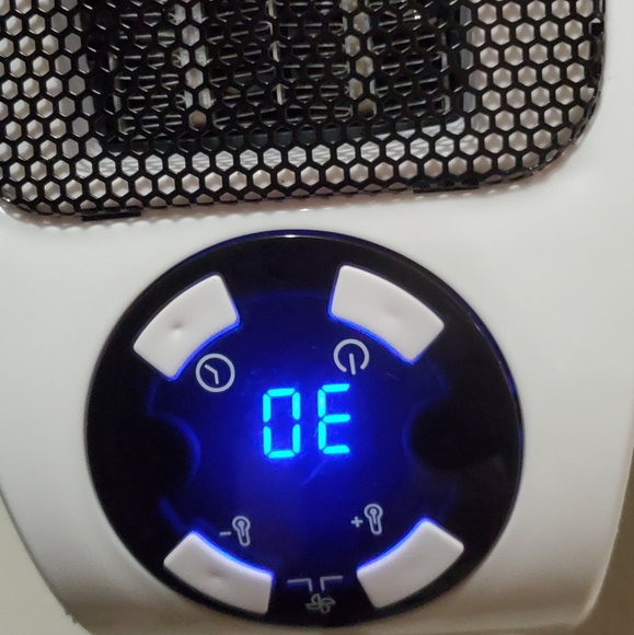 NIB Electric Portable Heater Plug in Wall Room Heating Mini - Picture 4 of 12